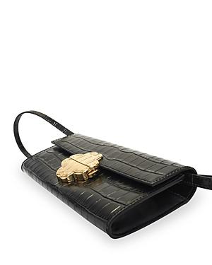 Maje Clover Clutch Leather Purse