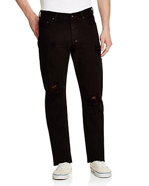 Prps Goods & Co. Newt Barracuda Straight Fit Jeans In Black