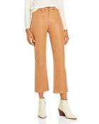 7 For All Mankind High Waisted Coated Slim Kick Jeans