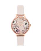 Olivia Burton Semi Precious Rose Quartz Watch, 34 Mm