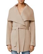 Soia & Kyo Brit Double Face Wool-blend Draped Collar Coat