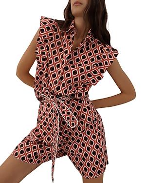 Marella Alima Ogee Print Shorts