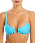 Ramy Brook Ridge Keyhole Bikini Top