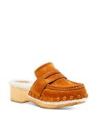 Chloe Women's Joy Shearling Lined Clogs