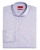 Hugo Meli Stripe Sharp Fit - Regular Fit Dress Shirt