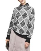 Reiss Sophie Patterned Sweater