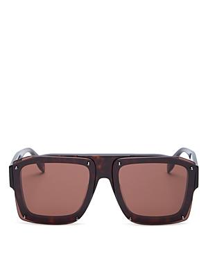 Alexander Mcqueen Unisex Square Sunglasses, 62mm