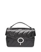 Sandro Yza Quilted Leather Handbag