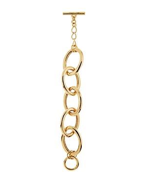 Oscar De La Renta Linked Chain Toggle Bracelet