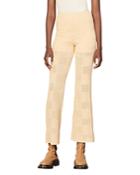 Sandro Ilyes Pointelle Knit Trousers
