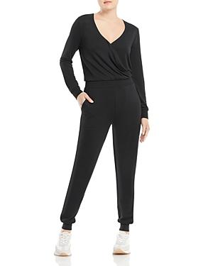Marc New York Wrap Front Jogger Jumpsuit