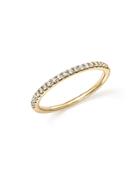 Diamond Micro Pave Band In 14k Yellow Gold, 0.15 Ct. T.w.