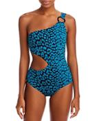 Solid & Striped The Claudia Animal Print Swimsuit