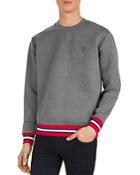 The Kooples Striped-trim Sweatshirt
