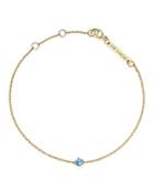 Zoe Chicco 14k Yellow Gold Aquamarine Charm Bracelet - 100% Exclusive