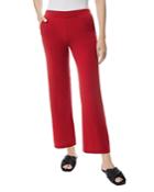 Misook Low Rise Cashmere Pants