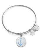 Alex And Ani Infusion Anchor Expandable Wire Bangle