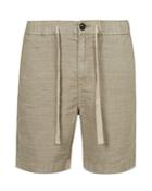 John Varvatos Star Usa Benson Linen Shorts