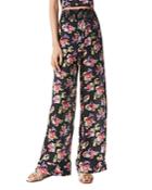 Alice And Olivia Willis Floral Pajama Style Pants