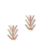 Bloomingdale's Diamond Huggie Earrings In 14k Rose Gold, 0.25 Ct. T.w. - 100% Exclusive