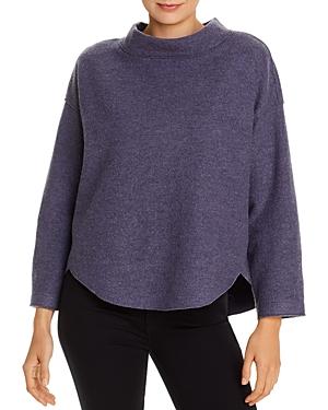 Eileen Fisher Wool Funnel-neck Sweater