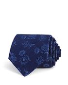 John Varvatos Star Usa Tonal Floral Paisley Silk Classic Tie