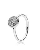 Pandora Ring - Sterling Silver & Cubic Zirconia Dazzling Droplet