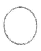 John Hardy Sterling Silver Dot Small Chain Necklace, 24