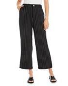 Karen Kane Pinstriped Cropped Pants