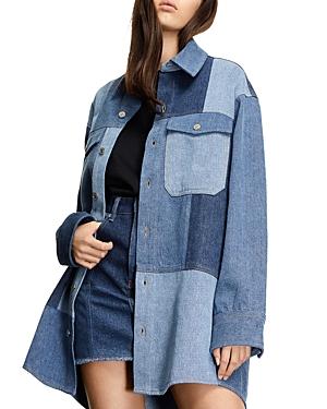 The Kooples Patchwork Effect Shirt