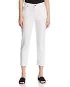 Eileen Fisher Skinny Ankle Jeans In Ivory