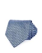 Ermenegildo Zegna Textured Weave Silk Classic Tie