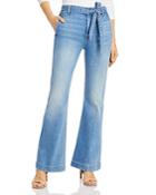 Jen7 By 7 For All Mankind Tie-belt Trouser Jeans In Laquinta