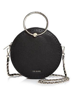 Ted Baker Maddie Stitch Leather Circle Crossbody
