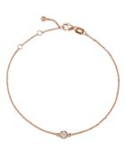 Bloomingdale's Diamond Bezel Set Bracelet In 14k Rose Gold, 0.10 Ct. T.w. - 100% Exclusive