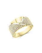 Bloomingdale's Diamond Pave Statement Ring In 14k Yellow Gold, 0.60 Ct. T.w. - 100% Exclusive