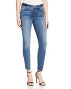 7 For All Mankind Ankle Gwenevere Jeans In Sadi Medium Wash - Compare At $198