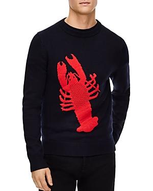 Sandro Lobster Intarsia Sweater