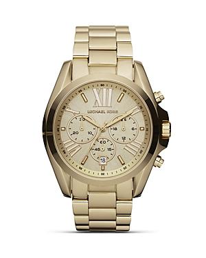 Michael Kors Ladies Round Gold Sport Watch