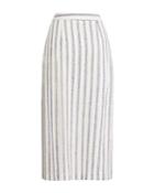 Bcbgeneration Striped Midi Skirt