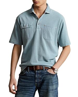Polo Ralph Lauren Classic Fit Indigo Mesh Polo Shirt