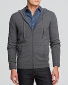 The Men's Store At Bloomingdale's Cashmere Zip Hoodie Sweater