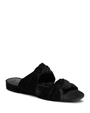 Karen Millen Women's Knotted Slide Sandals