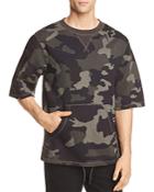 Wesc Madison Camouflage Short Sleeve Sweatshirt