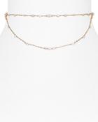 Nadri Ivy Cubic Zirconia Chain Choker Necklace, 12