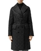 Burberry Double-breasted Quilted Trench Coat
