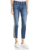 7 For All Mankind Ankle Skinny Jeans In Mojave Dusk