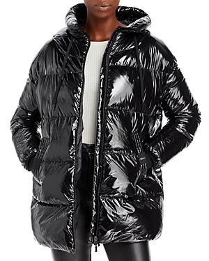 Herno Laminar Glazed Ripstop Hooded Coat