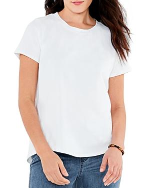Nzt Nic+zoe Crewneck Shirttail Tee