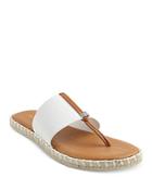 Andre Assous Women's Elle Stretchy Espadrille Thong Sandals
